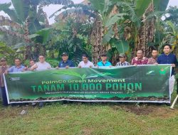 PTPN IV Regional III Kebun Tamora Laksanakan Penanaman Pohon di Desa Puo Raya Kecamatan Tandun