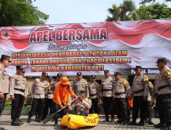 Polresta Pati Gelar Apel Siaga Bencana 2025, Kapolresta Tekankan Sinergi Pentahelix