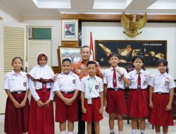 Bupati Pati Terima Kunjungan Pelajar SD yang Akan Berkompetisi di Tingkat Nasional dan Internasional