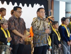Buka Pertunjukan 20 Dalang Cilik, Bupati : Seni Pedalangan Harus Lestari di Tengah Modernisasi