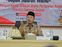 Beri Pengarahan di Kanwil BPN Provinsi Sulsel, Menteri Nusron: Tegas Jalankan Prinsip dan Luwes dalam Melayani