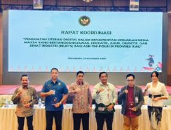 Riau Menuju Ruang Digital yang Aman, Kemenko Polkam Gelar Rapat Koordinasi