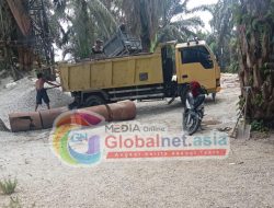 Galian C Diduga Beroperasi Tanpa Izin di Telanai Teratak Bulu, Aparat Disebut Tutup Mata..?!