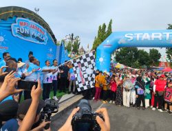 Berkarya, Berdaya, Bermakna, Kalapas Pati Hadiri Fun Walk Bersama Menteri IMIPAS