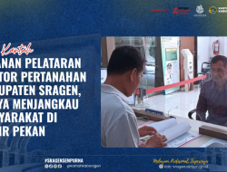 Layanan PELATARAN Kantor Pertanahan Kabupaten Sragen, Upaya Menjangkau Masyarakat di Akhir Pekan Sabtu 1 November 2025
