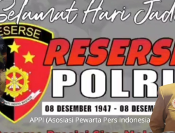 APPI Pati Om Bob Ucapkan HUT Korp Reserse Polri Ke- 78 th: Semoga Polri Lebih Baik Lagi dalam Lakukan Pelayanan