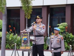 Kapolres Jepara Pimpin Apel Pagi, Tekankan Peningkatan Pelayanan Publik dan Humanisme Polri