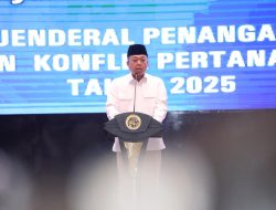 Menteri Nusron Berikan Penghargaan kepada 74 Pihak yang Berperan dalam Pencegahan Tindak Pidana Pertanahan Tahun 2025