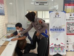 Mempermudah Pelayanan Lewat “Polantas Menyapa’ Duta Pelayanan Satpas Pati Turun Langsung Temui Masyarakat