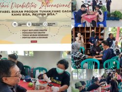 “DIFABEL BUKAN PRODUK TUHAN YANG GAGAL, KAMU BISA, AKUPUN BISA “