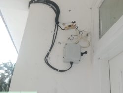 Nyambung Tanpa KWh Listrik PLN Di Perumahan PTPN IV Regional III Batu Langka