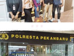 Silaturahmi Awak Media Dengan Iptu Antoni Siregar Kasi Humas Kapolresta Pekanbaru