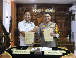 Tingkatkan Sinergi, Rutan Jepara Lakukan Penandatanganan Nota Kesepahaman dengan Polres Jepara