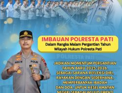 Kapolresta Pati Tegaskan Larangan Kembang Api, Ajak Warga Isi Tahun Baru 2026 dengan Doa Bersama