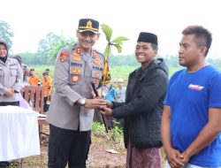 Jaga Ekosistem Hutan, Polres Jepara Bersama Masyarakat Gelar Penanaman Pohon di Bangsri