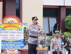 Puluhan Personel Polres Jepara Mendapatkan Kenaikan Pangkat Hingga Diganjar Penghargaan di Awal Tahun 2026