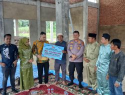 Berkah Jumat Pertama 2026, Elang 3 Hambalang Riau & Forkopimcam Santuni Warga Kurang Mampu, Kapolsek: Komitmen Berbagi, Awal yang Baik!