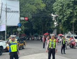 Satgas Kamseltibcar Lantas Polresta Pati Intensifkan Pengaturan di Alun-alun dan Terminal