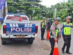 Satlantas Polresta Pati Intensifkan Pengamanan Objek Wisata, Arus Lalu Lintas Kota Tetap Lancar