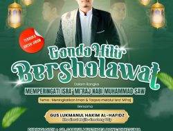 Gondo Hilir Bersholawat Dalam Rangka Memperingati Isra Mi’raj Nabi Muhammad Saw