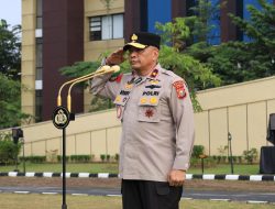 Wakapolda Riau Pimpin Apel Terakhir, Sampaikan Pesan Perpisahan Sebelum Mengakhiri Tugas di Polda Riau