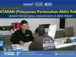 Kantor Pertanahan Kabupaten Sragen Tingkatkan Kualitas Layanan Melalui Pelayanan Pertanahan Akhir Pekan