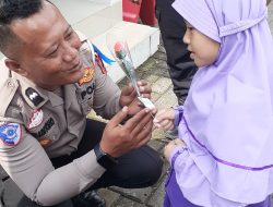 Satlantas Polresta Pati Sambut Kunjungan SD Hidayatullah, Tanamkan Keselamatan Lalu Lintas Sejak Dini