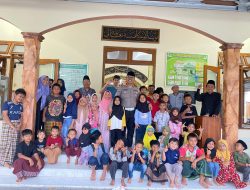 Ramadhan Safety Class, Satlantas Polresta Pati Mengaji dan Tanamkan Akhlak di TPQ Darul Fikri