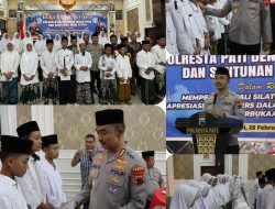 Bukber Bareng Insan Pers, Kapolresta Pati Perkuat Sinergi dan Santuni Anak Yatim