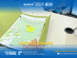 Kantor Pertanahan Kabupaten Sragen Berikan Pendampingan Konsultasi Penggantian Sertipikat karena Rusak