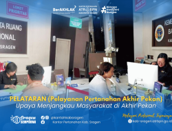 Pelayanan Pertanahan Akhir Pekan, Kantor Pertanahan Kabupaten Sragen Berikan Kemudahan Akses Layanan bagi Masyarakat