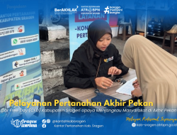 Hadir di Car Free Day, Kantor Pertanahan Kabupaten Sragen Buka Pelayanan Akhir Pekan Lebih Dekat dengan Masyarakat