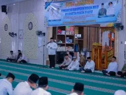 Safari Ramadan di Rokan IV Koto, Sekda Rohul Sampaikan Salam dan Doa Bupati Anton di Tanah Suci