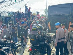 Polresta Pati Berhasil Kawal Sidang Putusan Botok dan Teguh, Kapolresta Sampaikan Apresiasi dan Permohonan Maaf Kepada Masyarakat