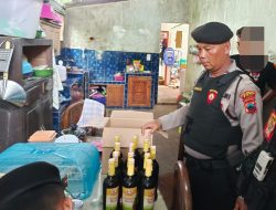 Polresta Pati Intensifkan Razia Miras Selama Ramadhan, Sat Samapta Amankan Puluhan Botol Minuman Beralkohol