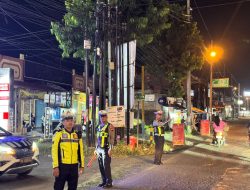 Patroli Malam Ops Ketupat Candi 2026, Satlantas Polresta Pati Pastikan Jalur Pantura Lancar