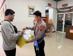 Satlantas Pati Terus Hadirkan Pelayanan & Pendampingan Humanis, Polantas Menyapa Dekat Masyarakat