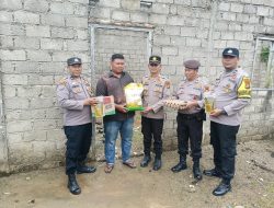 Polsek Kabun Salurkan Bantuan Sembako untuk Kaum Duafa di Bulan Ramadhan Penuh Berkah