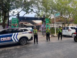 Pantau Jalur Pantura Hingga Kawasan Perbelanjaan, Satlantas Polresta Pati Pastikan Lalu Lintas Tetap Lancar Jelang Mudik