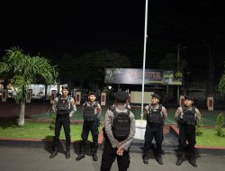 Patroli Malam di Tempat Ibadah, Polisi Jaga Kondisi Tetap Aman Selama Libur Lebaran