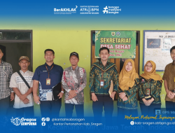 Kantor Pertanahan Kabupaten Sragen dan Pengadilan Agama Laksanakan Konstatering Objek Perkara di Desa Bagor, Kecamatan Miri