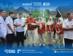 Kantor Pertanahan Kabupaten Sragen dan Pengadilan Agama Laksanakan Peninjauan Objek Perkara di Kelurahan Gemolong