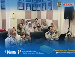 Perkuat Kualitas Layanan, Kantor Pertanahan Kabupaten Sragen Gelar Monitoring dan Evaluasi Program serta Kinerja Pelayanan