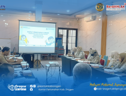 Kantor Pertanahan Kabupaten Sragen Bahas Penetapan Lokasi Penanganan Akses Reforma Agraria Tahun Anggaran 2026