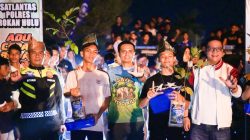 Polres Rokan Hulu Gelar Lomba Balap Lari Malam Hari, Salurkan Energi Anak Muda ke Arah Positif