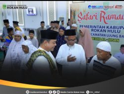 Safari Ramadan 1447 H, Pemda Rohul Serahkan Bantuan dan Pererat Silaturahmi di Kecamatan Ujung Batu