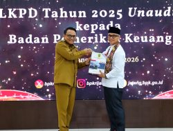 Tepat Waktu, LKPD Unaudited 2025 Tuai Apresiasi BPK