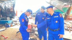 Cegah Kebakaran Kapal, Satpolairud Polresta Pati Gencarkan Program SI POLA CEKAL di Dermaga Juwana