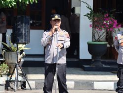Polresta Pati Gelar Latihan Kesiapan Satuan Antisipasi Gangguan Kamtibmas yang Berimplikasi Kontigensi