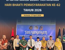 LPKA Kutoarjo Gelar Tasyakuran Hari Bhakti Pemasyarakatan Ke-62 Tahun 2026